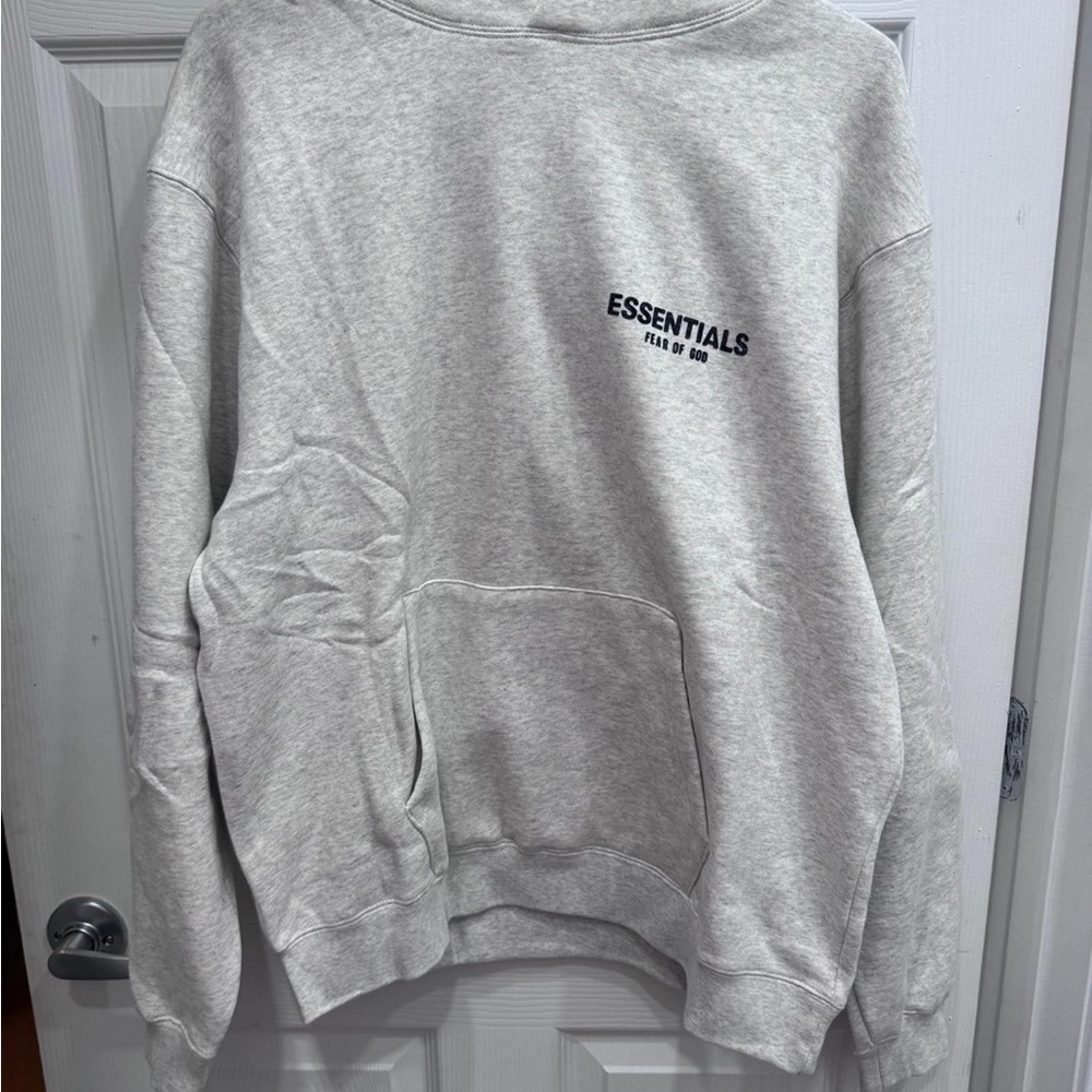 Fear of God Essentials Heather Gray Pullover